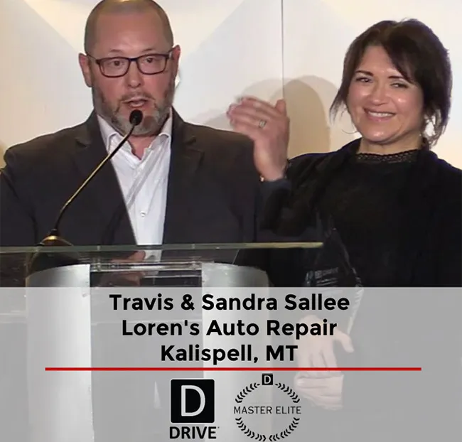 Travis Sallee of Loren's Auto Repair